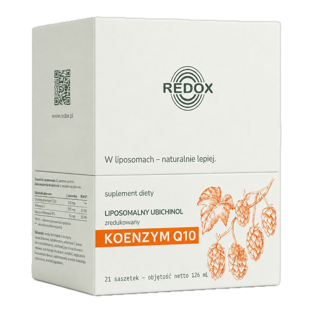 Liposomalny Koenzym Q10 - Ubichinol